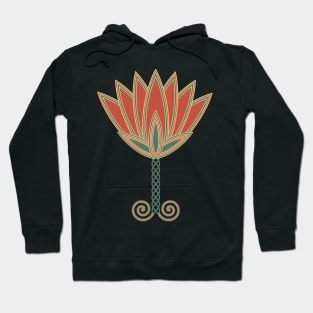 Egyptian Lotus Symbol Hoodie